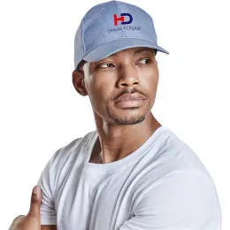 Austin Linen Cap Model Image